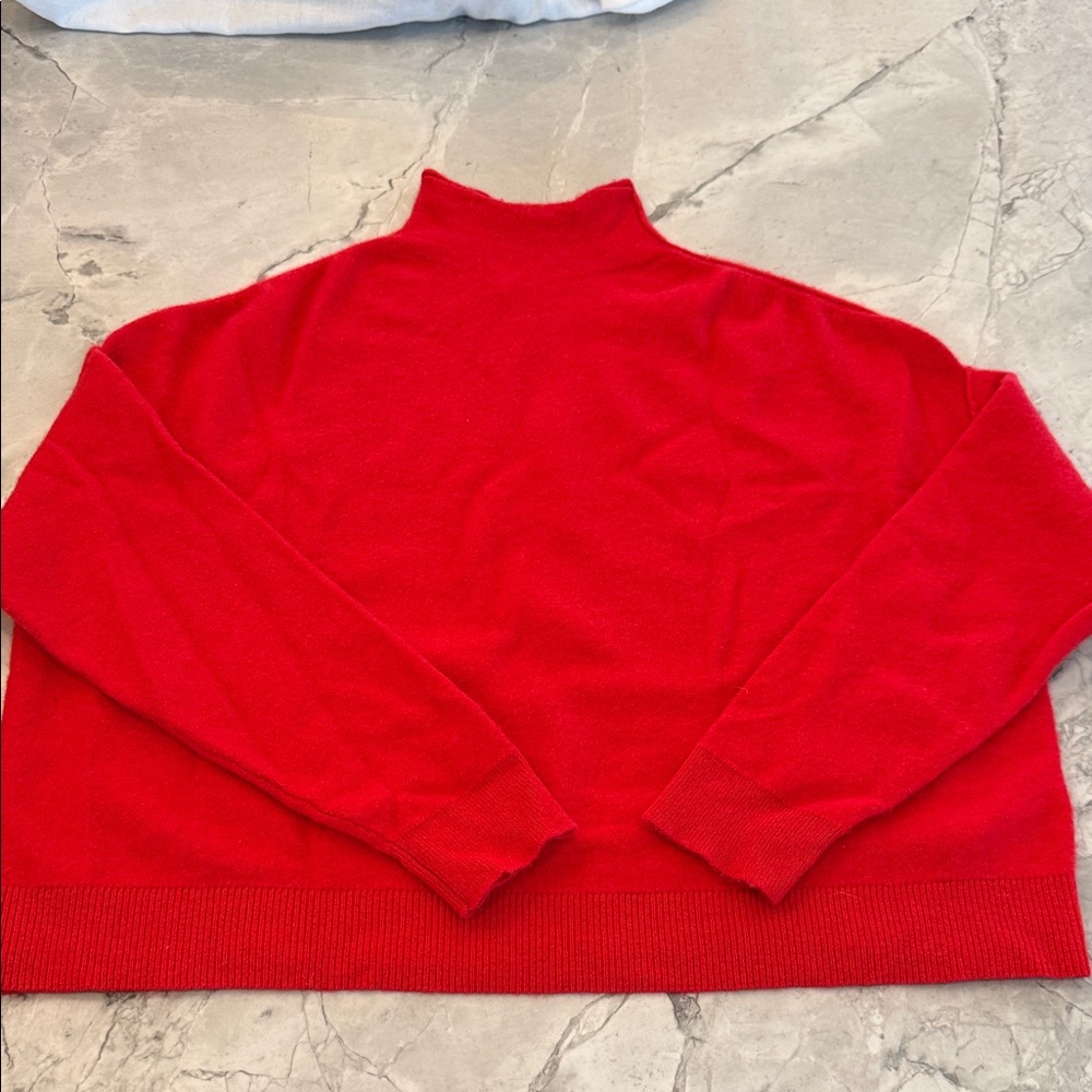 Pilcro Scarlet Cowl Neck Sweater